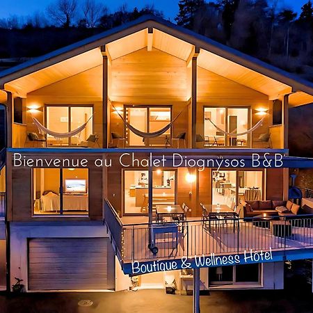 Chalet Diognysos B&B, Boutique Hotel & Wellness Crans-Montana Zewnętrze zdjęcie